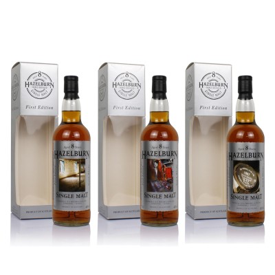 Hazelburn 1997 8 Year Old First Edition Set
