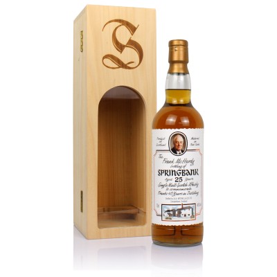 Springbank 25 Year Old Frank McHardy 40th Anniversary