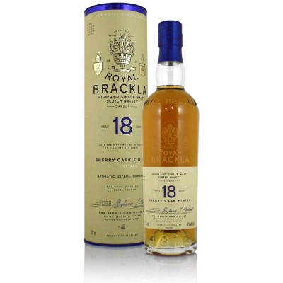 Royal Brackla 18 Year Old Palo Cortado Sherry Cask