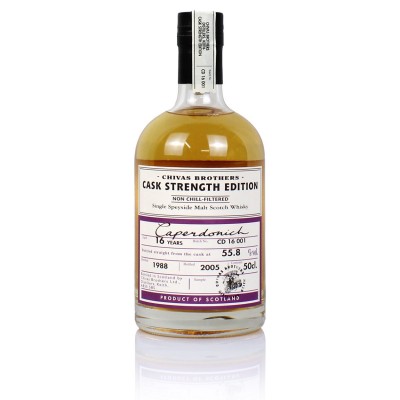 Caperdonich 1988 16YO, Chivas Brothers Cask Strength Edition 55.8%
