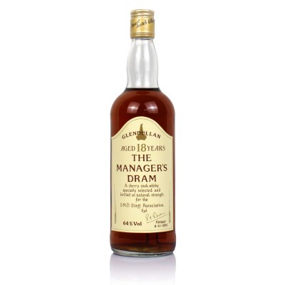 Glendullan 18 Year Old Manager's Dram