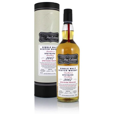 Speyburn 2007 16 Year Old, Fiirst Edition Cask #20665