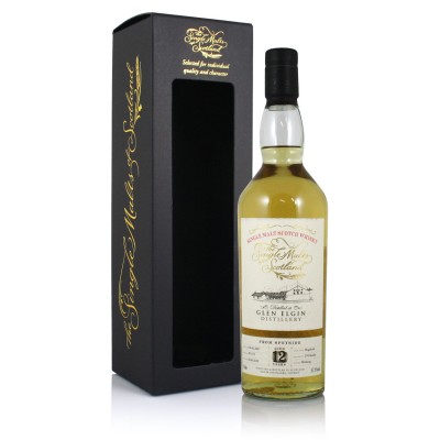 Glen Elgin 2007 12 Year Old, Single Malts of Scotland Cask #801513
