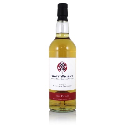 A Speyside (Mortlach) Distillery 2009 15 Year Old, Watt Whisky