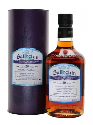 Ballechin 2004 / 20 Year Old / Port Pipe #347