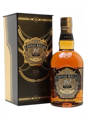 Chivas Regal 15 Year Old XV Balmain Edition