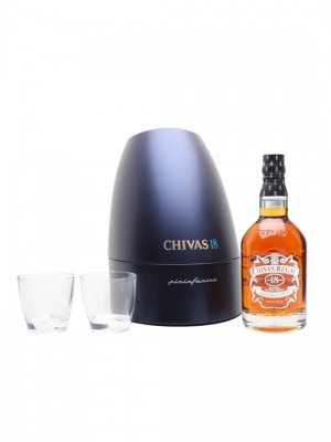 Chivas Regal 18 Year Old Pininfarina Level 2 with 2 Glasses