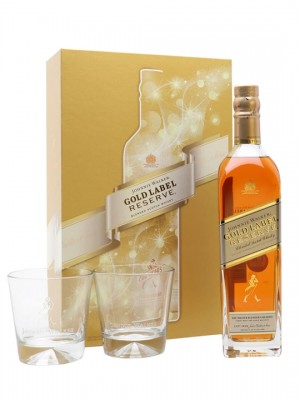 Johnnie Walker Gold Label Reserve / Glass Set