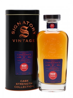 Caperdonich 2000 / 21 Year Old / Signatory for The Whisky Exchange