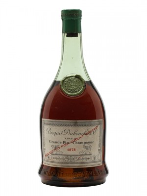 Bisquit Dubouche 1878 Cognac / Grande Champagne / Bottled 1940s