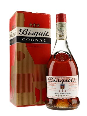Bisquit Dubouche 3 Stars Cognac / Bottled 1970s
