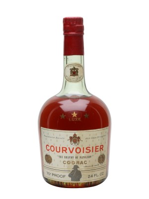 Courvoisier 3 Stars Luxe Cognac / Bottled 1960s