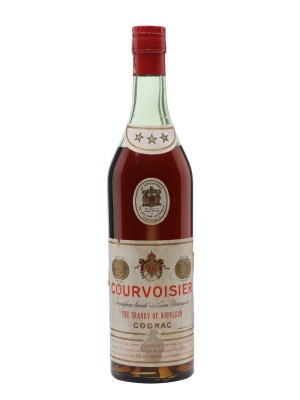 Courvoisier 3 Stars Cognac / Bottled 1950s