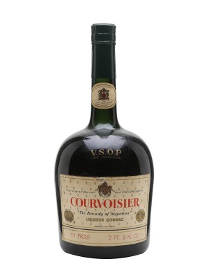 Courvoisier VSOP / Bottled 1960s / Late King George VI