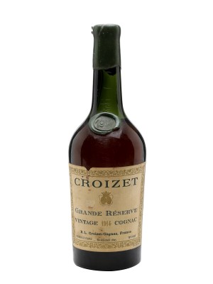 Croizet 1914 Cognac / Grande Reserve / Bottled 1950s