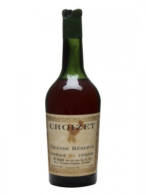 Croizet 1914 Cognac / Grande Reserve / Bottled 1950s