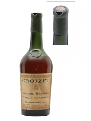 Croizet 1914 Cognac / Grande Reserve / Bottled 1950s