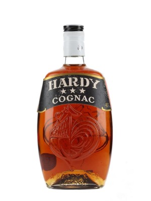 Hardy 3 Stars Cognac / Bottled 1970s