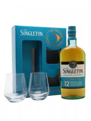 Singleton of Dufftown 12 Year Old / 2 Glass Set