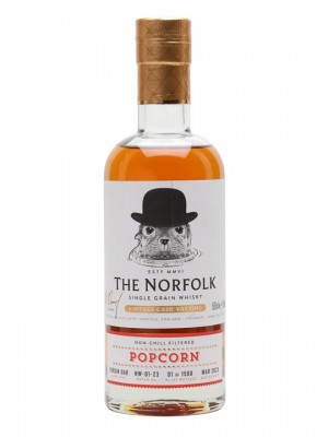 The Norfolk Popcorn Single Grain / Vintage Cask Vatting English Whisky