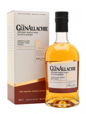 Glenallachie 9 Year Old Amontillado Sherry Cask Finish / The Wood Collection
