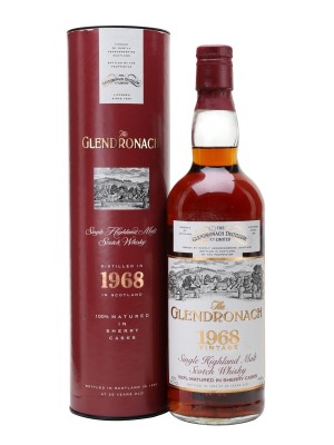 Glendronach 1968 / 25 Year Old / Bottled 1993 / Sherry Cask