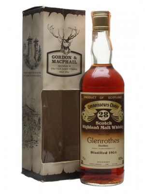 Glenrothes 1954 / 28 Year Old / Sherry Cask / Connoisseurs Choice