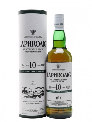 Laphroaig 10 Year Old / Cask Strength / Batch 014 / Bottled 2021