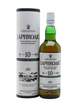 Laphroaig 10 Year Old / Cask Strength / Batch 015 / Bottled 2021