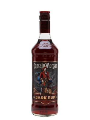 Captain Morgan Dark Rum Blended Modernist Rum