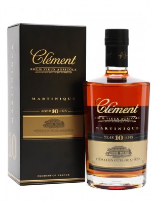 Clement Rum 10 Year Old Single Traditional Column Still Rum