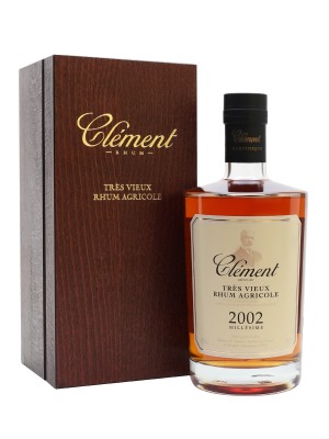 Clement Rhum 2002 Vintage Single Traditional Column Rum