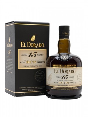 El Dorado 15 Year Old Rum Single Traditional Blended Rum