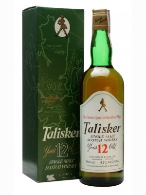 Talisker 12 Year Old / Bottled 1980s