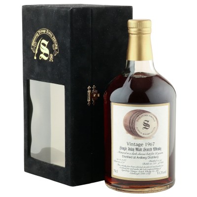 Ardbeg 1967 28 Year Old, Dark Oloroso Butt 574, Signatory Vintage 1995 Bottling with Case