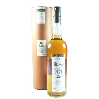 Brora 30 Year Old, Natural Cask Strength 2002 Bottling with Tube