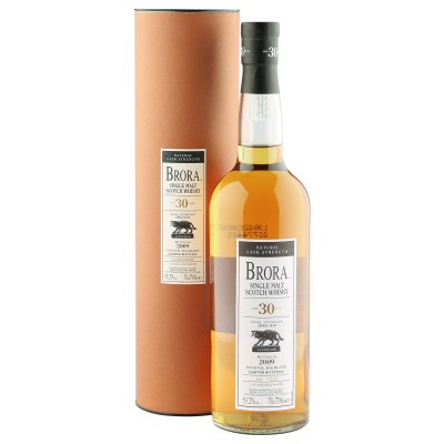 Brora 30 Year Old, Natural Cask Strength 2009 Bottling with Tube
