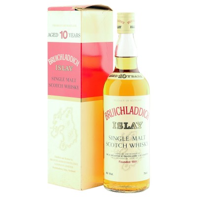 Bruichladdich 10 Year Old, Eighties Bottling with Carton