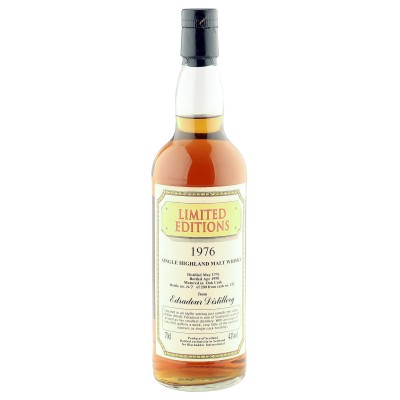 Edradour 1976 21 Year Old, Blackadder Limited Editions 1998 Bottling