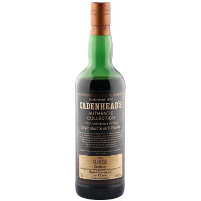 Glenugie 1980 12 Year Old, Cadenhead's 150th Anniversary 1992 Bottling