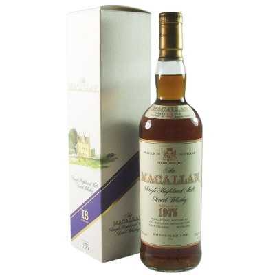 Macallan 1975 18 Year Old, 1994 Bottling with Box