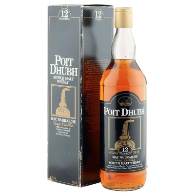 Poit Dhubh 12 Year Old Blended Scotch Whisky with Miniature