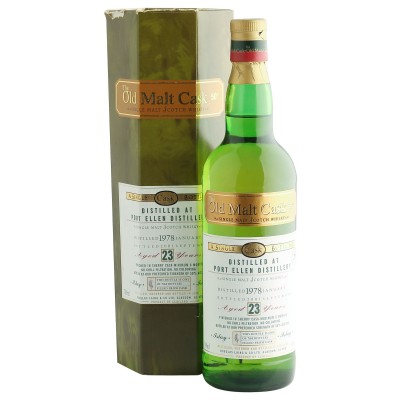 Port Ellen 1978 23 Year Old, The Old Malt Cask Bottling with Box