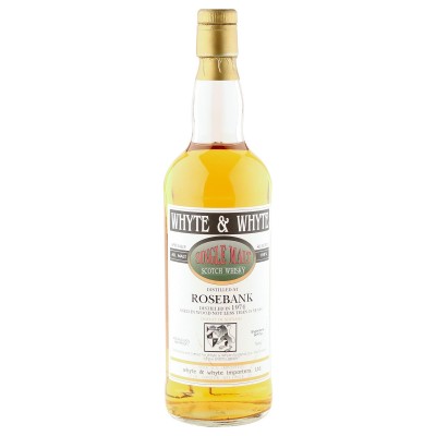 Rosebank 1974 18 Year Old, Single Cask Whyte & Whyte Bottling