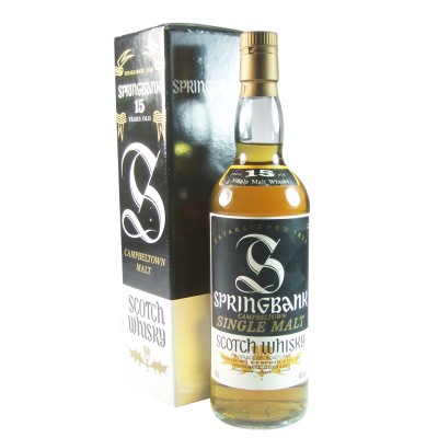 Springbank 15 Year Old, Eighties Bottling with Box