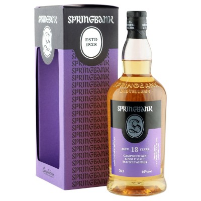 Springbank 18 Year Old, Bourbon Matured 2018 Release with Presentation Carton