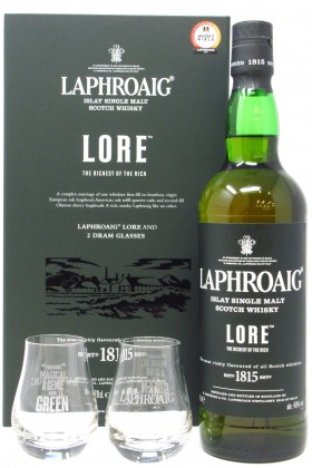 Laphroaig Lore Islay Single Malt Glass Pack