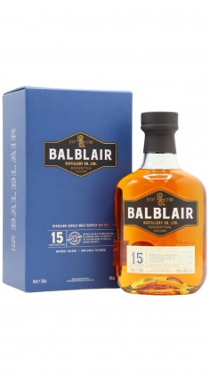Balblair Highland Single Malt Scotch 15 year old