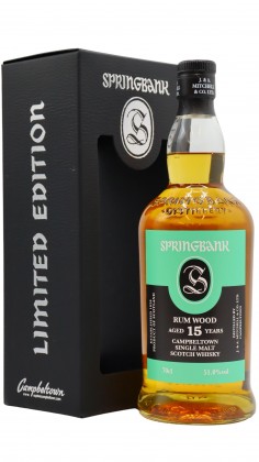 Springbank Rum Wood 2019 Edition 15 year old
