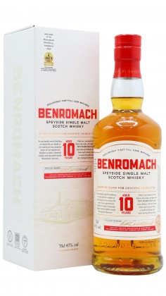 Benromach Speyside Single Malt Scotch 10 year old